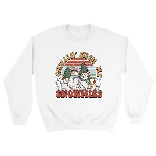 ღ Chillin With My Snomies | Cottage core Unisex crewneck sweatshirt ღ