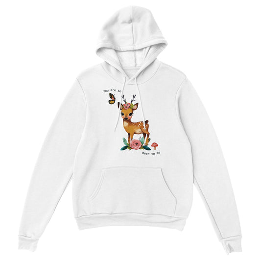 ღ You Are So Deer To Me | Cottage core Unisex Pullover Hoodie ღ