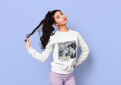 ღ Buy Me Lots Of Diamonds | LDR Coquette Unisex crewneck sweatshirt ღ