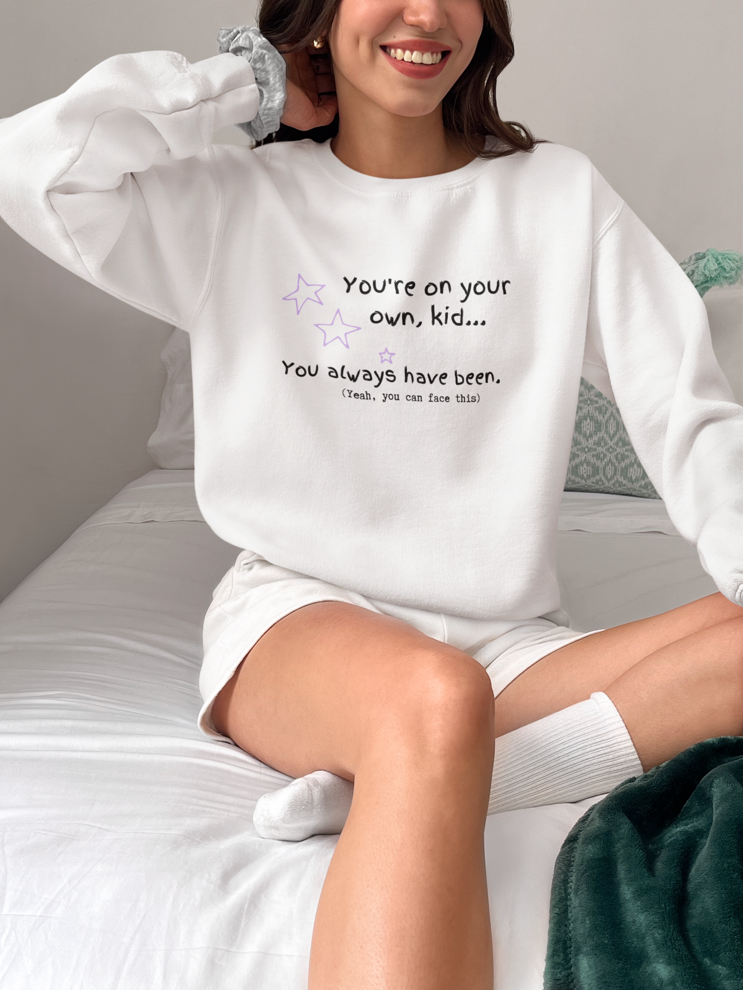 ღ You're On Your Own Kid | Swiftie Coquette Unisex crewneck sweatshirt ღ