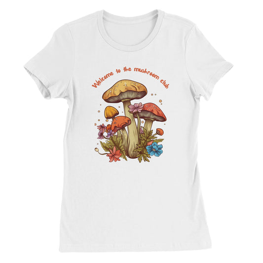 ღ Welcome To The Mushroom Club | Cottage core Unisex crewneck t-shirt ღ